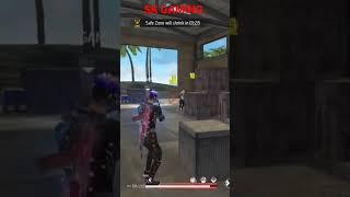 1 vs 1 Pro players free fire SK gaming please like and subscribe had gem pehla 