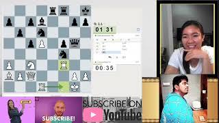 Match 2 Aditya Golatkar 1 - 0 Airene Robillos $1000 Chess Challenge