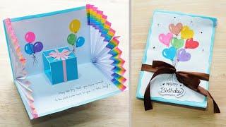 Beautiful Birthday greeting card idea | DIY Birthday Pop-up card | DIY greeting card for birthday