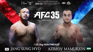 AFC35 제 2경기 장성효 vs AZIMOV MAMURJON