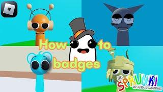 Cómo conseguir nuevos emblemas Sprunki RP and animation | Koda