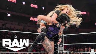 Liv Morgan Gets Involved In Rhea Ripley vs Raquel Rodriguez | WWE Raw Highlights 12/9/24 WWE on USA