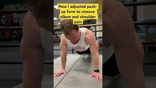 How I changed hand (really elbow) position to eliminate pain during pushups