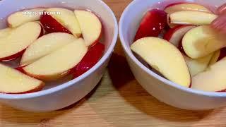 HOW TO KEEP SLICED APPLES FROM TURNING BROWN | KITCHEN HACK