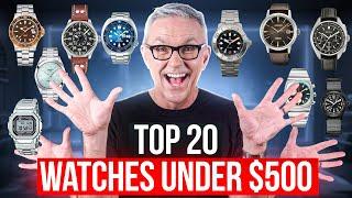 Top 20 Best Watches Under $500 - 2025 Edition!