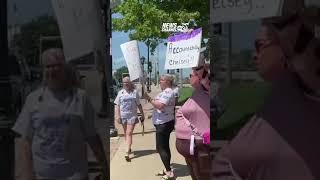Protesters Rally Outside Courthouse After Ex-Springfield Officer's DUI Hearing