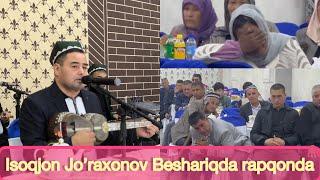 Isoqjon Jo’raxonov Beshariq rapqonda to’y xizmatida