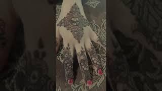 simple mehndi designs #tikimehndi design #banch #art by kainat