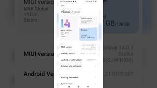 MIUI 14 Update | What's New in Redmi MIUI Version Global 14.0.3.0 SJWINXM Stable