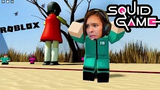 บรีแอนน่าเล่นเกม  Roblox Squid Game