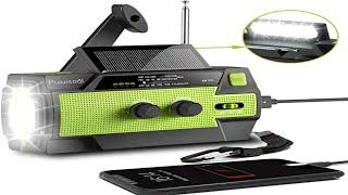 [2020 New Version] Emergency-Hand-Crank-Radio,4000mAh Portable Weather Solar Radios 2020 Review