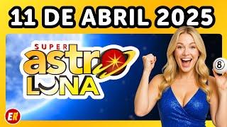Resultado de ASTRO LUNA hoy viernes 11 de abril del 2025 