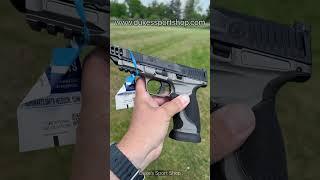 SMITH AND WESSON PERFORMANCE CENTER M&P M2.0 COMPETITOR BLACK/TUNGSTEN 9MM 5″ BARREL 17rds