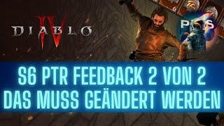 Diablo 4 | Das MUSS verbessert werden! PTR Feedback 2/2