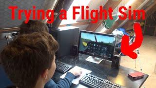 Trying a Flight Simulator (Flightgear) Goes Horribly Wrong! - Part 1