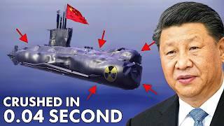 China Humiliated as Nuclear Submarine Sinks in CHINA