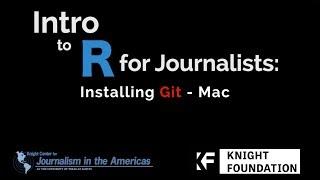 Installing Git for a Mac