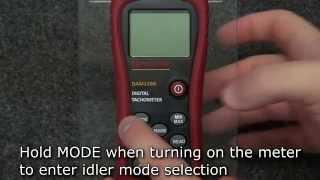 Dawson DAM110A: Contact Digital Tachometer