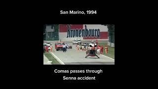 No one could help senna when he crashed........ 