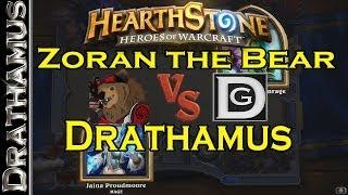 Zoranthebear vs. Drathamus - Hearthstone Gameplay!