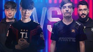 KR vs EU | 2 vs 2 | 2018 All-Star Event | Day 2 | Captain Jack & Faker vs Alexelcapo & Caps