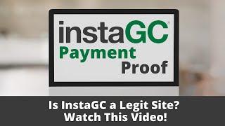 InstaGC Payment Proof | InstaGC Withdrawal