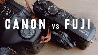 5D mark 1 vs Fujifilm x100s