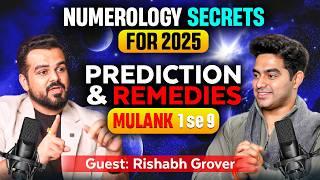 Numerology for 2025 | Success k liye Secret SSS Formula | Mulank 1-9 & Remedies |  Rishabh A Grover