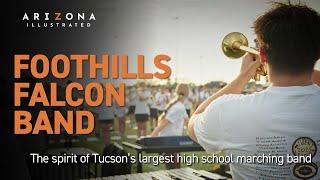 Rain or shine, they march ‘til 9: Catalina Foothills Falcon Band