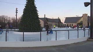 The Landing Ice Rink opens in Bettendorf