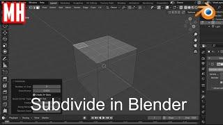 Why, when, and how to subdivide in Blender