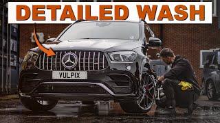 Mercedes V8 GLE Detailed Exterior Wash