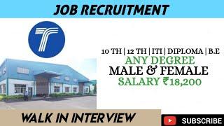 Transenergy Private Limited Job Vacancy||Male & Female||Chennai Jobs||Tamilnadu Jobs||Mnc Jobs||