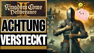 Genial VERSTECKT!Geheime Tipps die du noch NICHT KENNST!| Kingdom Come Deliverance 2 Tipps