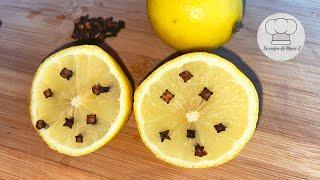 Astuce naturel contre les moustiques  : Citron et clous de Girofle