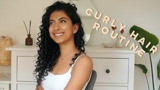 Curly Hair Routine: how to get rid of frizz, defined, shiny curls on Indian hair