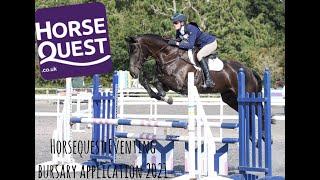 Horsequest Eventing Bursary Application 2021