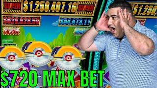 When You Bet $720 Per Spin and Hit BACK-TO-BACK BONUSES! 