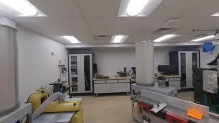 Northern Virginia Community College Fab Lab - Woodshop 3D Walkthrough