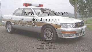 New Jersey License Restoration Lawyer