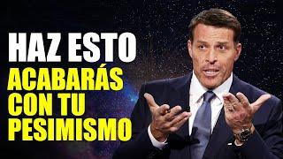 [4 Pasos] Cómo Pensar POSITIVO Todo el Tiempo en La Vida (Tony Robbins) en español Ley de Atracción