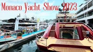 Monaco Monte-Carlo Yacht Show 2023 #luxurylifestyle #monacolife #billionaires