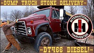 RIDE ALONG! - 1980 International S1854 Dump Truck (DT466 COLD START!)