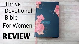 THRIVE DEVOTIONAL BIBLE REVIEW