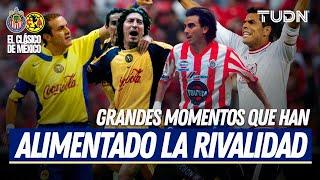 ¡Los GRANDES MOMENTOS que han marcado el América vs Chivas! El Clásico de México | TUDN