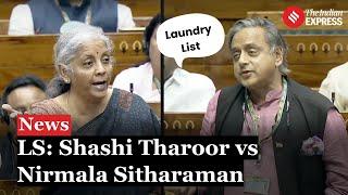 Parliament Session: Nirmala Sitharaman Addresses Court Backlog; Shashi Tharoor Highlights Issues