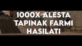 METİN2 1000X HİLE İLE ALESTA SERVERİNDE TAPINAKTA 5 DAKİKA FASTFARM ! #metin2 #metin2hile