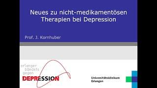 "Neues zu nicht-medikamentösen Therapien bei Depression