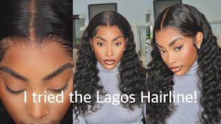 tried the LAGOS Hairline/ KNOTFREE LACE WIG for the 1st time! ft. AFsisterwig | PETITE-SUE DIVINITII