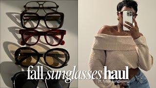 Fall Sunglasses Haul ft. Fytoo | Affordable + Trendy Reading, Prescription Sunglasses